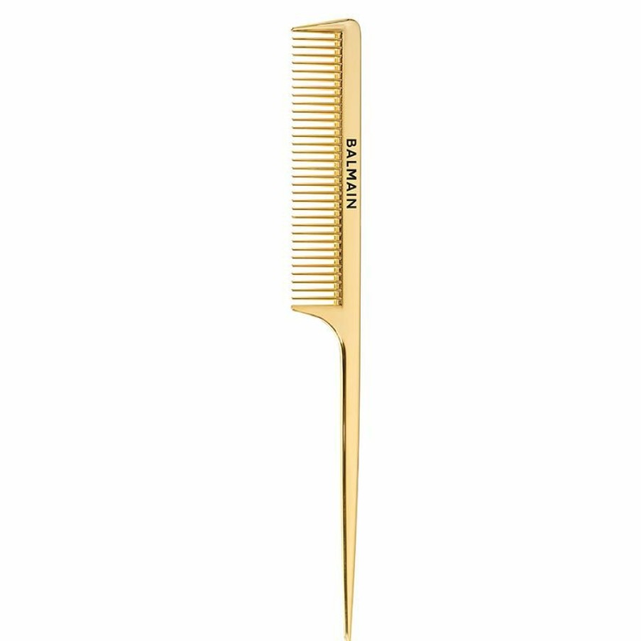 Styling Tools Balmain Hair | 14K Gold Plated Tail Comb