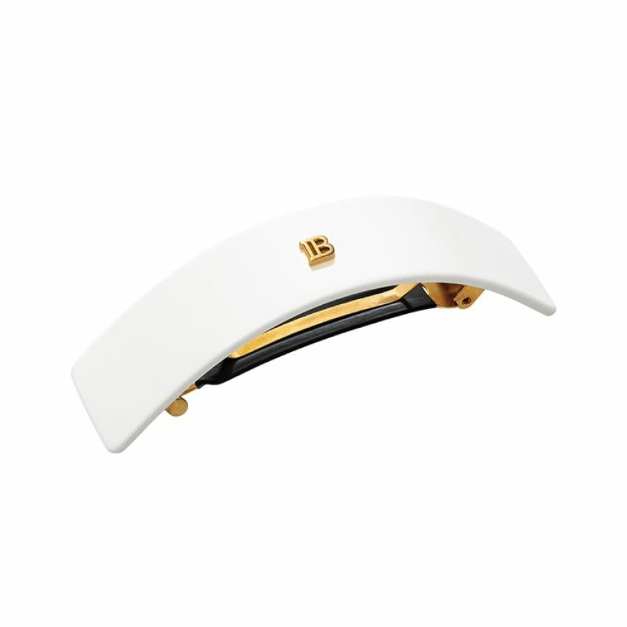 Haar Accessoires Balmain Hair | Barrette Pour Cheveux Large White